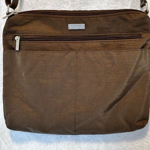 NWOT BAGGALLINI BROWN CROSSBODY BAG